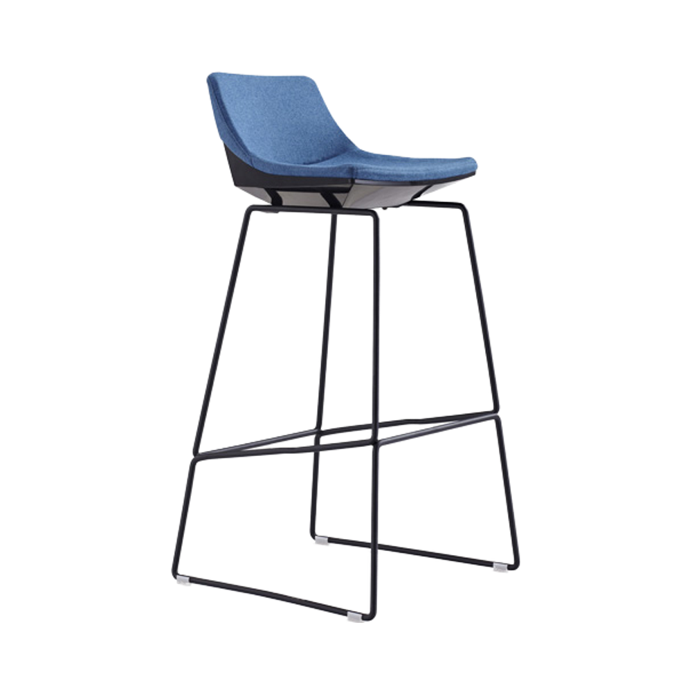 Outdoor Furniture Design - เก้าอี้บาร์ดีไซน์ทันสมัยลดราคาพิเศษ สีสันสดใส ขาสูง หุ้มผ้า เหมาะสำหรับร้านอาหาร คาเฟ่