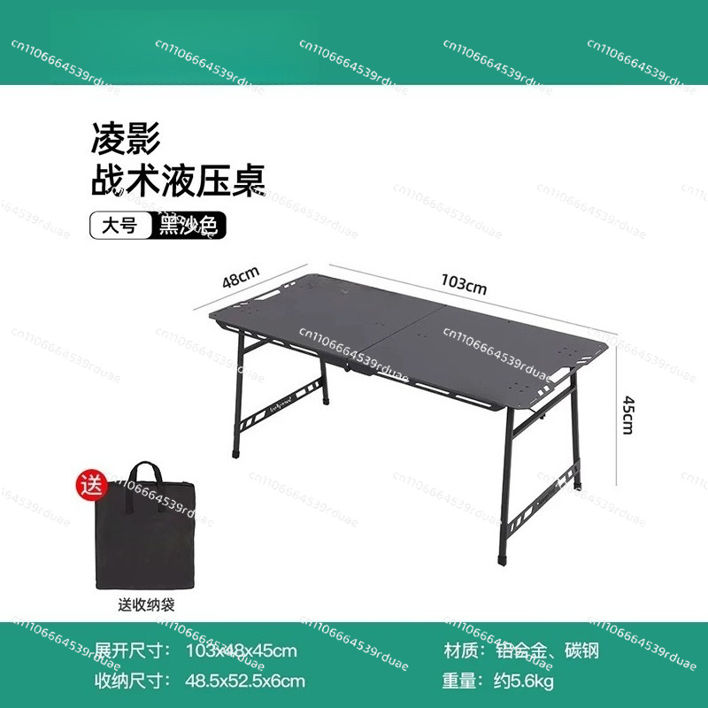 Outdoor Furniture Australia - โต๊ะพับกลางแจ้งอเนกประสงค์สำหรับตั้งแคมป์ปิกนิก ทำจากอลูมิเนียมอัลลอยด์ รุ่น IGT