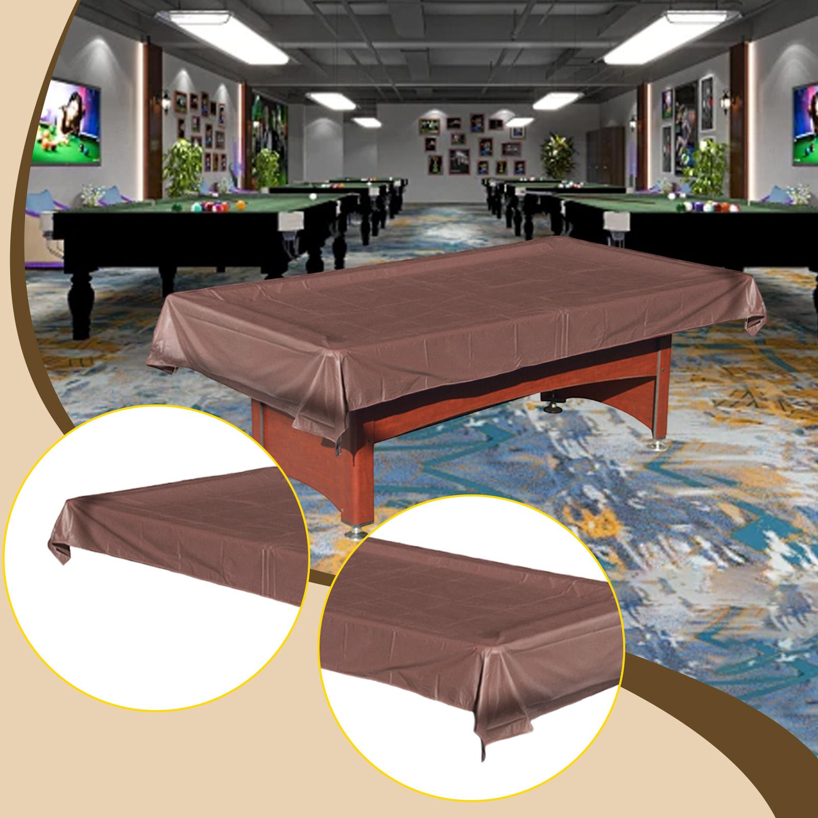 Outdoor Furniture For Pool - ผ้าคลุมโต๊ะบิลเลียด PVC ป้องกันการฉีกขาด ป้องกันสนุกเกอร์พูล ทำความสะอาดง่าย ป้องกันเฟอร์นิเจอร์กลางแจ้งสำหรับเล่นเกมที่บ้าน