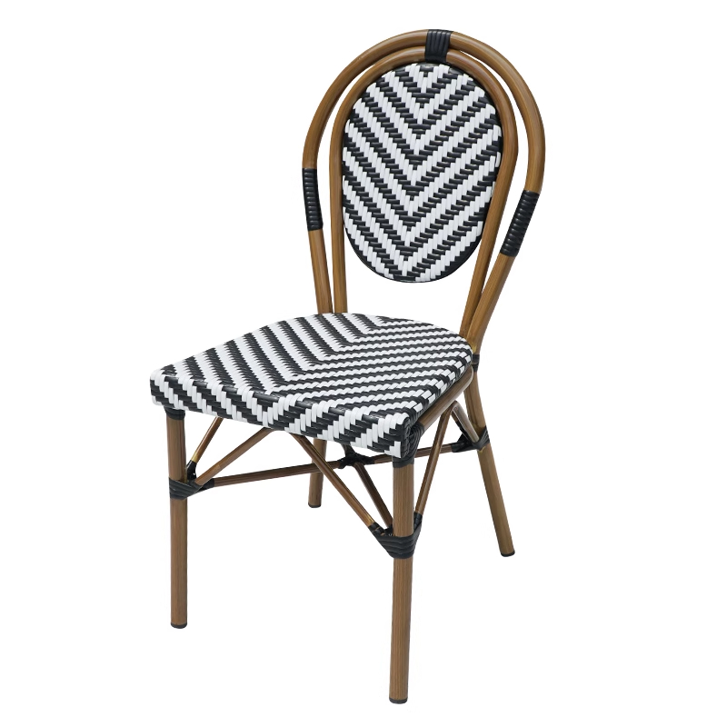 Outdoor Furniture Table And Chairs - ชุดเฟอร์นิเจอร์กลางแจ้ง เก้าอี้หวายพีวีซี เก้าอี้สนาม เหมาะสำหรับสวนลานบ้าน โต๊ะและเก้าอี้โลหะกันน้ำ