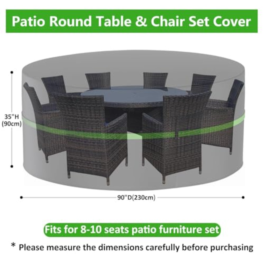 ผ้าคลุมเฟอร์นิเจอร์ลานบ้านทรงก - Outdoor Furniture Table And Chairs บทวิจารณ์และราคา