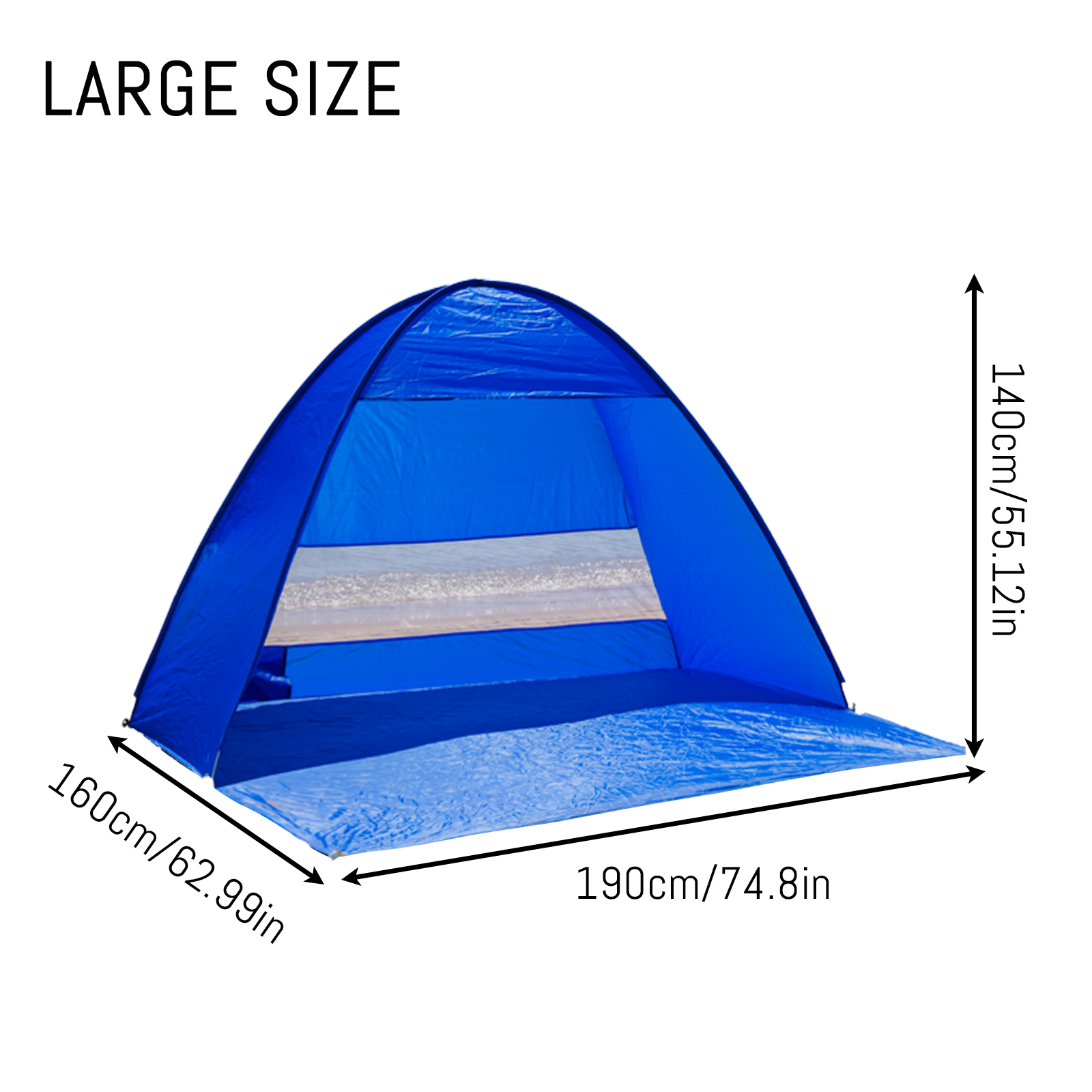 เต็นท์ชายหาดแบบพับได้ PAKICETU - Gazebo Pop Up บทวิจารณ์และราคา
