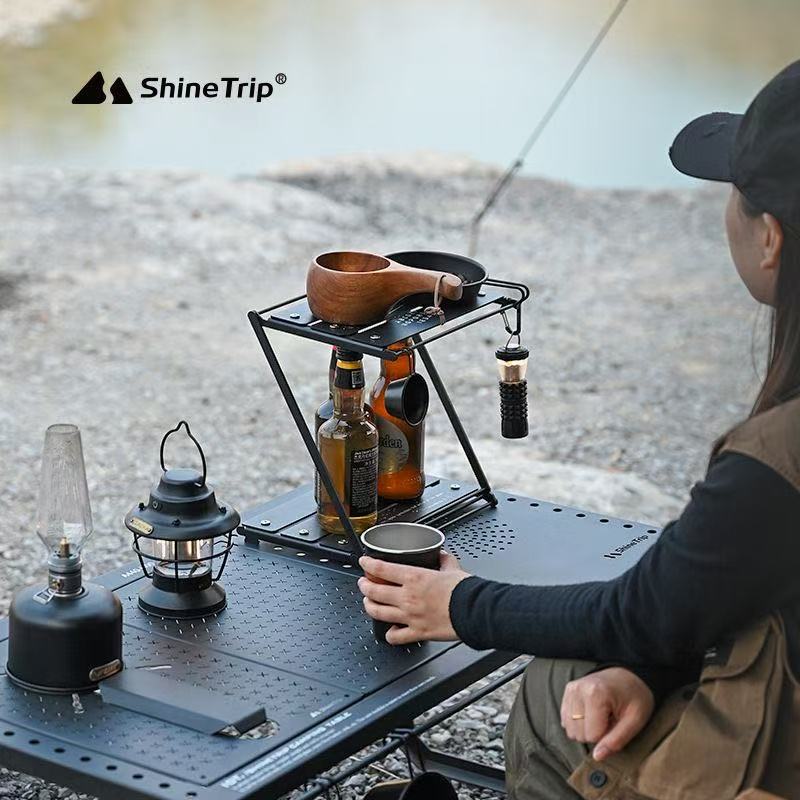ชั้นวางของพับได้ ShineTrip แบบ - Outdoor Furniture Australia บทวิจารณ์และราคา