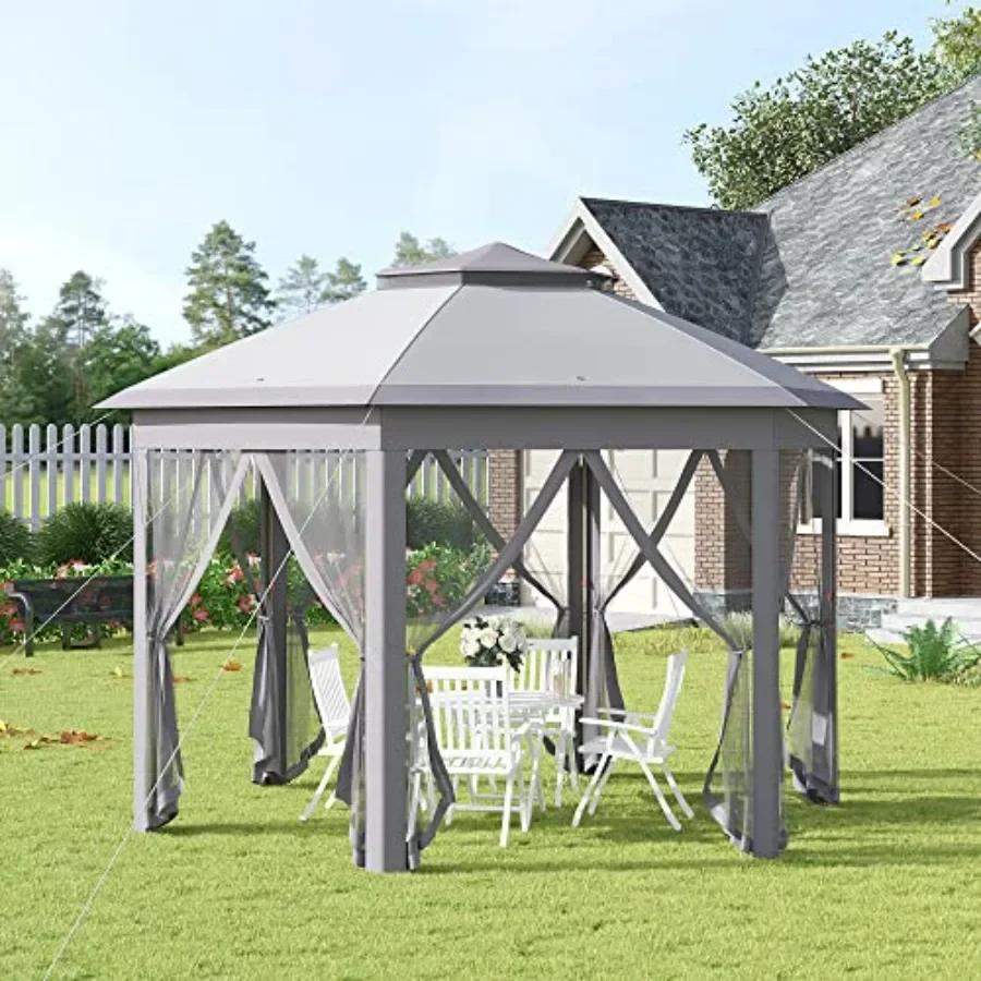 เต็นท์ศาลาแบบพับได้ขนาด 11' x  - Gazebo Pop Up บทวิจารณ์และราคา
