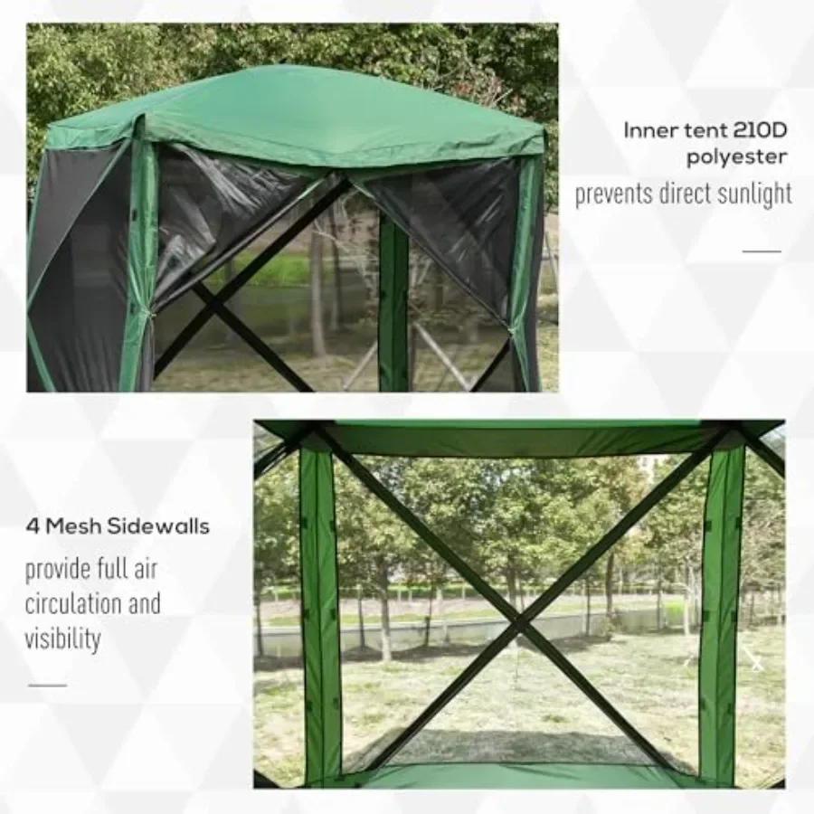 เต็นท์แคมป์ปิ้งแบบป๊อปอัพพร้อม - Gazebo Pop Up บทวิจารณ์และราคา