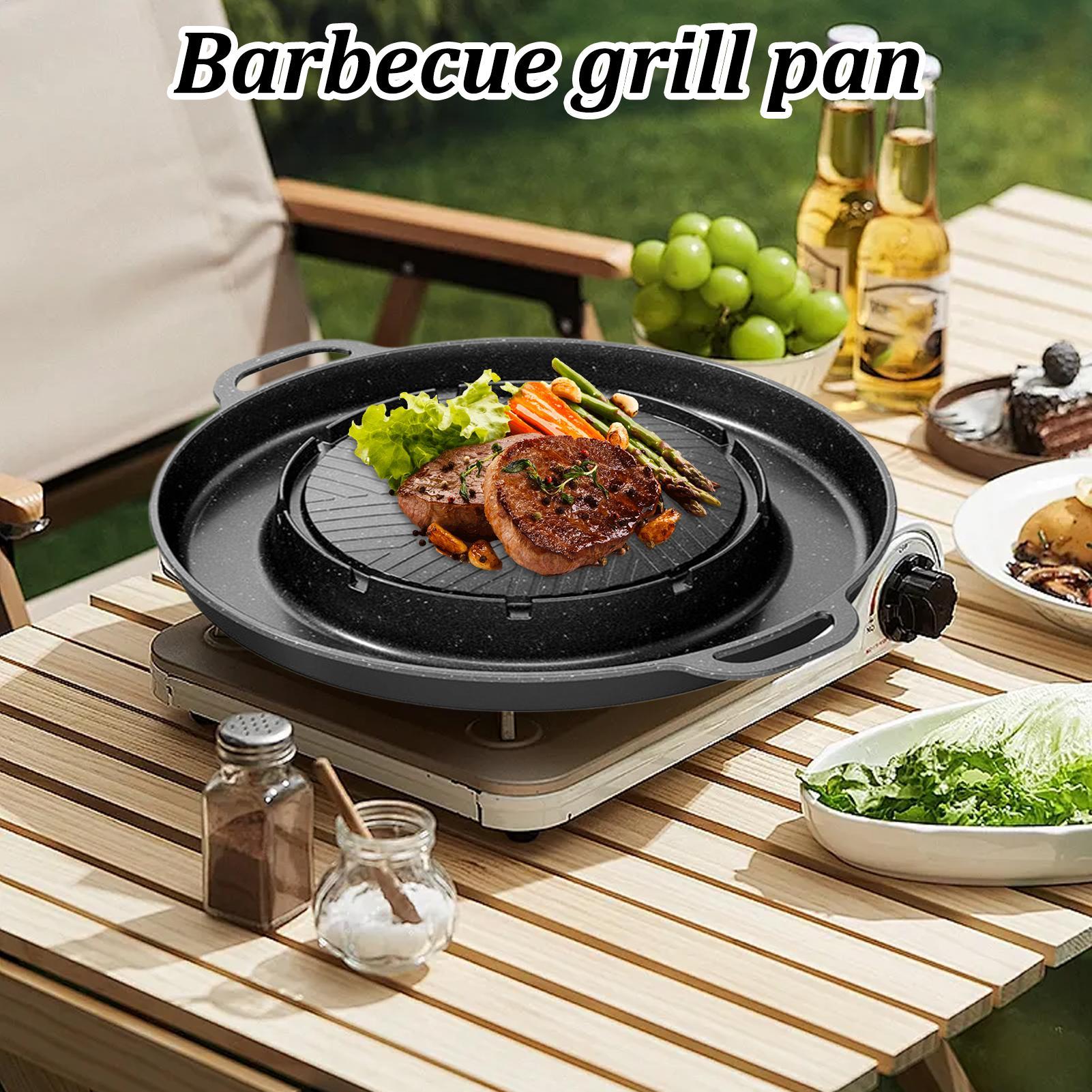 เตาย่างและกระทะร้อน 2-in-1 สำห - Outdoor Furniture Australia บทวิจารณ์และราคา