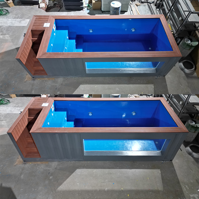 สระว่ายน้ำสำเร็จรูปขนาดใหญ่กลา - Outdoor Furniture For Pool บทวิจารณ์และราคา