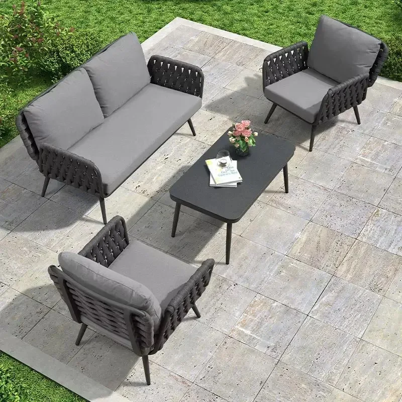 -สไตล์โมเดิร์นอลูมิเนียมสีเทาส - Outdoor Furniture From China บทวิจารณ์และราคา