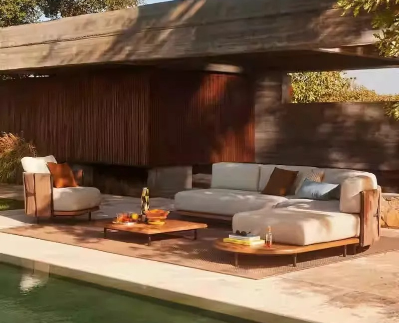 โซฟาหวายกลางแจ้งสไตล์นอร์ดิกสำ - Outdoor Furniture Design บทวิจารณ์และราคา