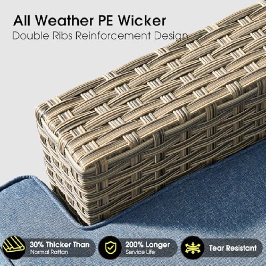ชุดเฟอร์นิเจอร์ระเบียงกลางแจ้ง - Outdoor Furniture Set With Fire Pit บทวิจารณ์และราคา