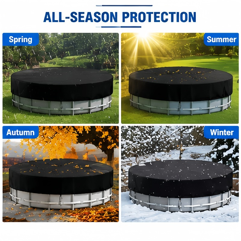 ผ้าคลุมสระว่ายน้ำแบบวงกลม Oxfo - Outdoor Furniture For Pool บทวิจารณ์และราคา