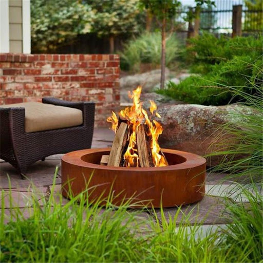 ชุดโซฟากลางแจ้งพร้อมโต๊ะเตาไฟ  - Outdoor Furniture Set With Fire Pit บทวิจารณ์และราคา