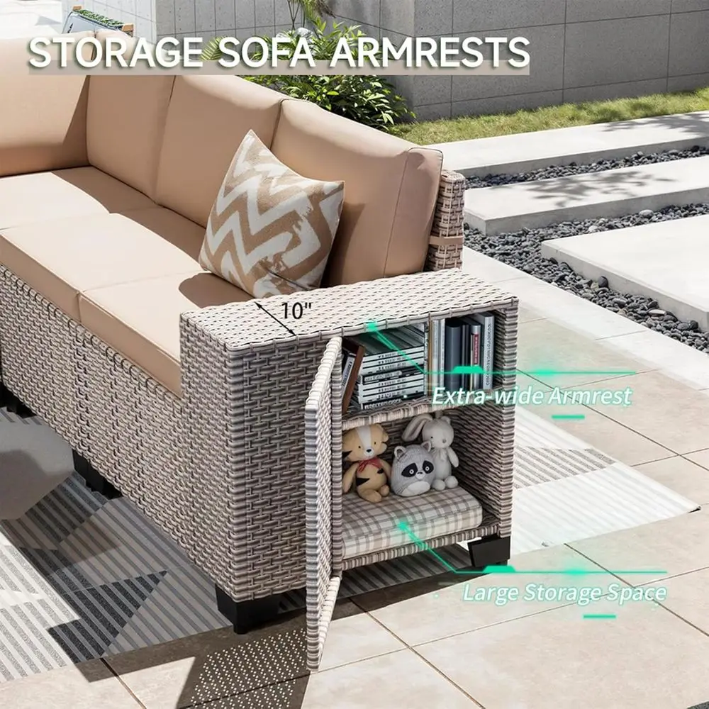 ชุดเฟอร์นิเจอร์กลางแจ้ง 7 ชิ้น - Outdoor Furniture Set With Fire Pit บทวิจารณ์และราคา