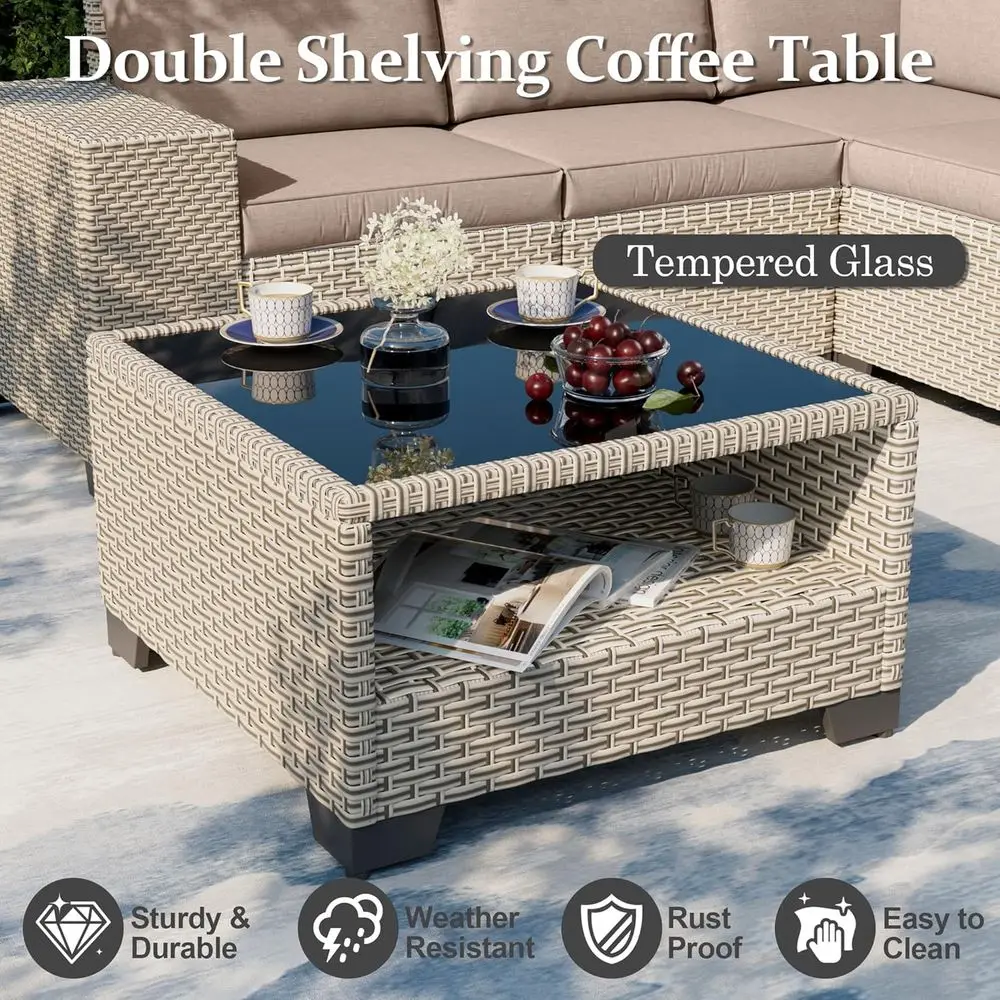 ชุดเฟอร์นิเจอร์กลางแจ้ง 7 ชิ้น - Outdoor Furniture Set With Fire Pit บทวิจารณ์และราคา