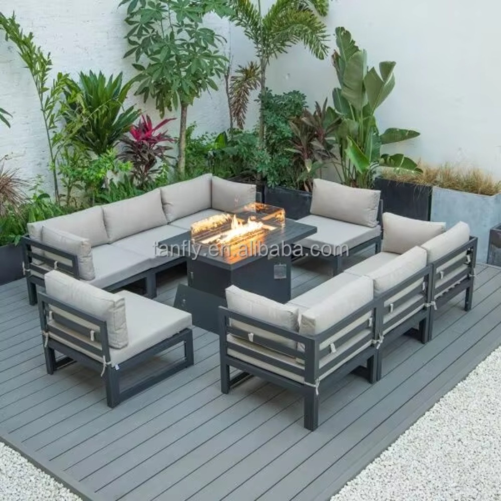 ชุดเฟอร์นิเจอร์กลางแจ้งสำหรับโ - Outdoor Furniture Set With Fire Pit บทวิจารณ์และราคา