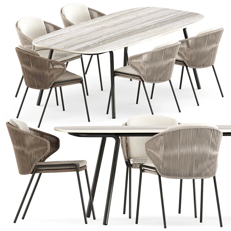 'เฟอร์นิเจอร์กลางแจ้งเหล็ก 4 ช - Outdoor Furniture Table And Chairs บทวิจารณ์และราคา
