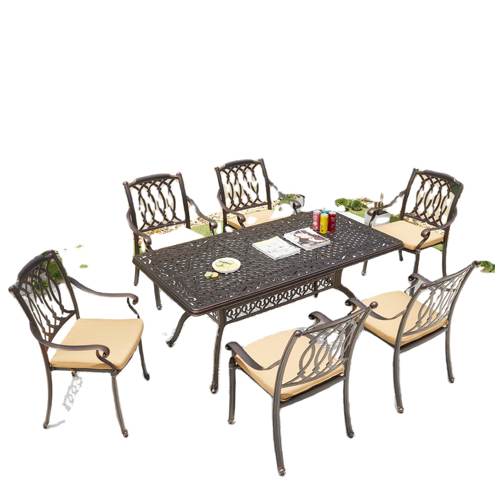 ชุดโต๊ะรับประทานอาหารในสวนสไตล - Outdoor Furniture From China บทวิจารณ์และราคา