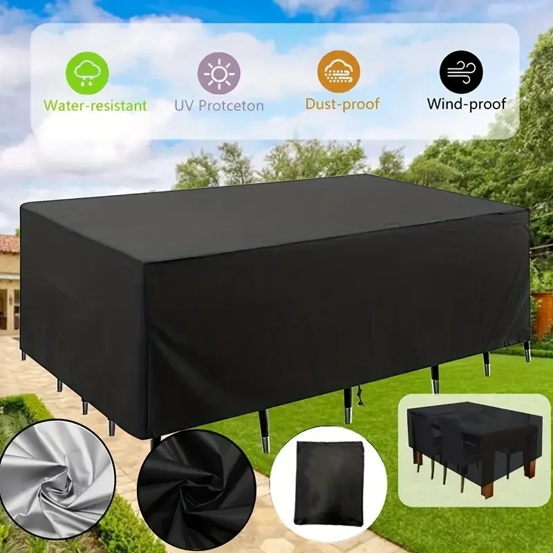 ผ้าคลุมเฟอร์นิเจอร์ลานบ้าน ผ้า - Outdoor Furniture Table And Chairs บทวิจารณ์และราคา