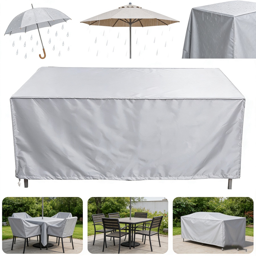 ผ้าคลุมโต๊ะและเก้าอี้กลางแจ้งห - Outdoor Furniture Table And Chairs บทวิจารณ์และราคา