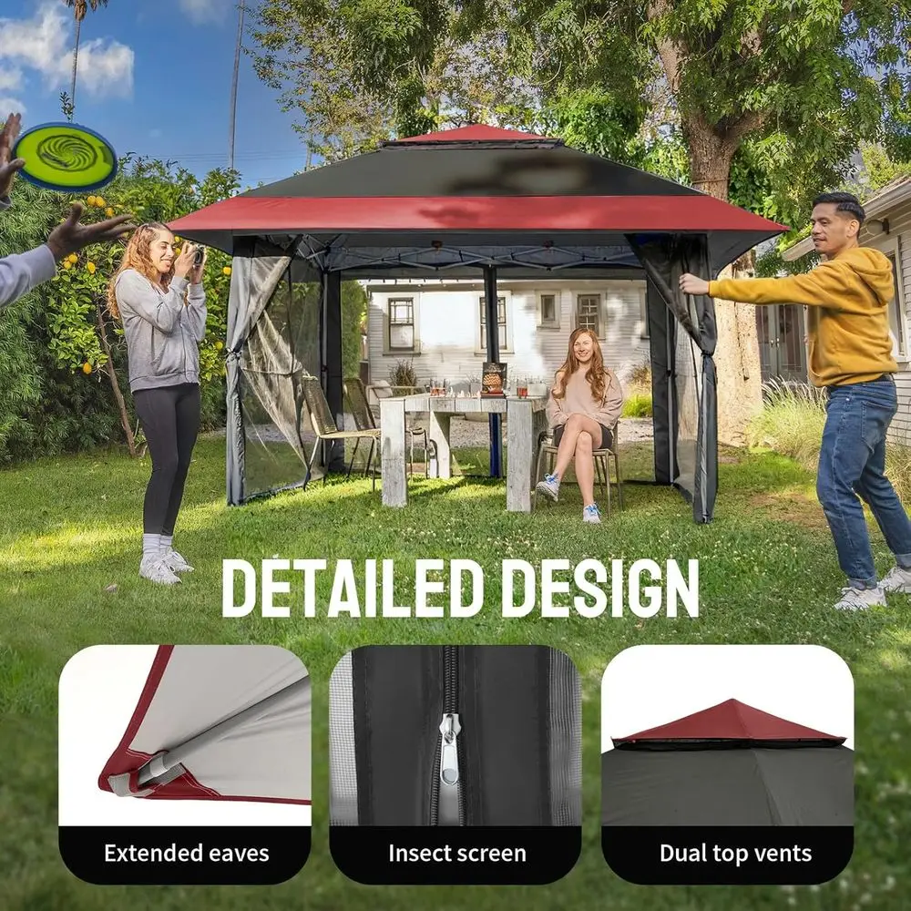 ศาลาพักผ่อนแบบป๊อปอัพขนาด 13x1 - Gazebo Pop Up บทวิจารณ์และราคา