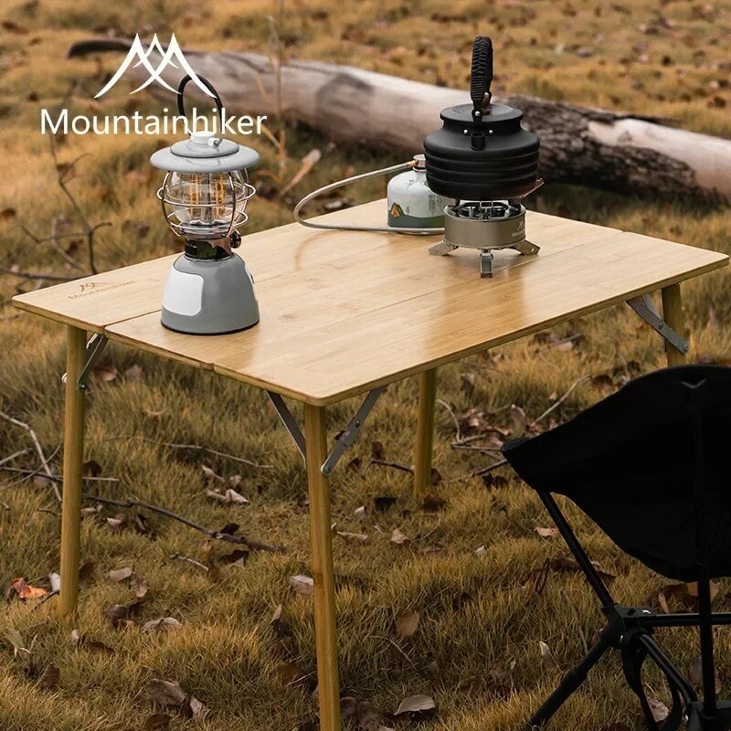 โต๊ะไม้ไผ่2/3ปีนเขาโต๊ะพับได้พ - Outdoor Furniture Australia บทวิจารณ์และราคา