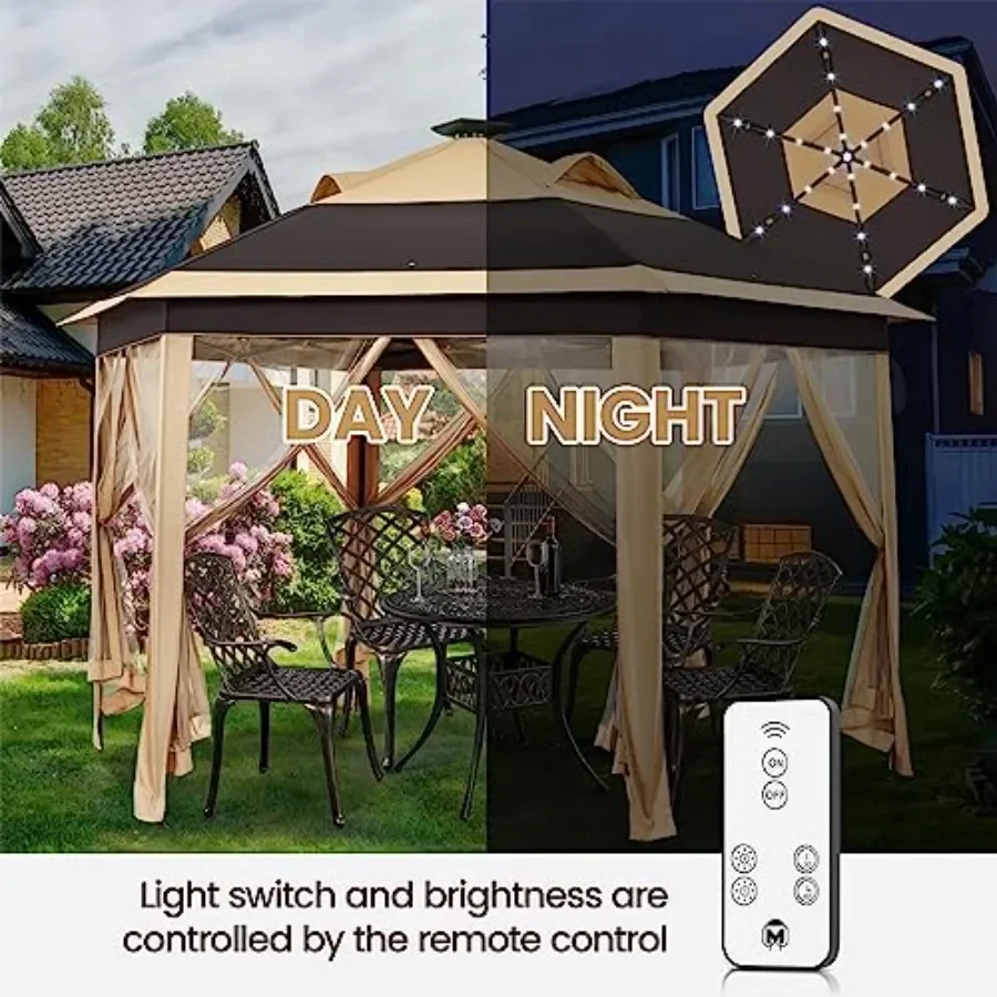 เต็นท์ศาลาแบบป๊อปอัพขนาด 13×13 - Gazebo Pop Up บทวิจารณ์และราคา