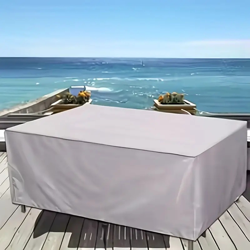ผ้าคลุมป้องกันผ้าอ็อกซ์ฟอร์ดสี - Outdoor Furniture Table And Chairs บทวิจารณ์และราคา