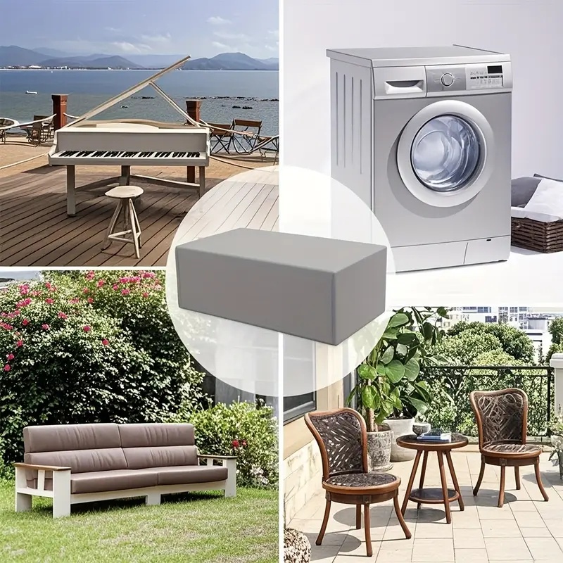ผ้าคลุมป้องกันผ้าอ็อกซ์ฟอร์ดสี - Outdoor Furniture Table And Chairs บทวิจารณ์และราคา